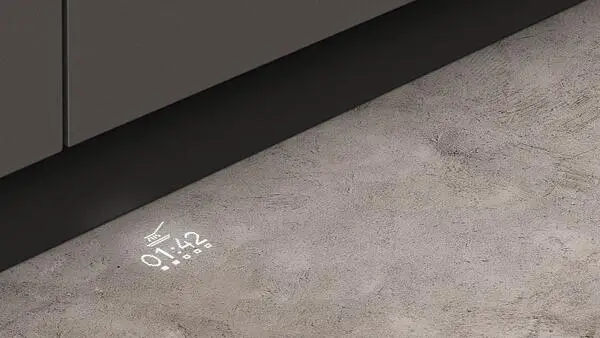 Detailansicht der Innenausstattung des Neff S187ZCX03G