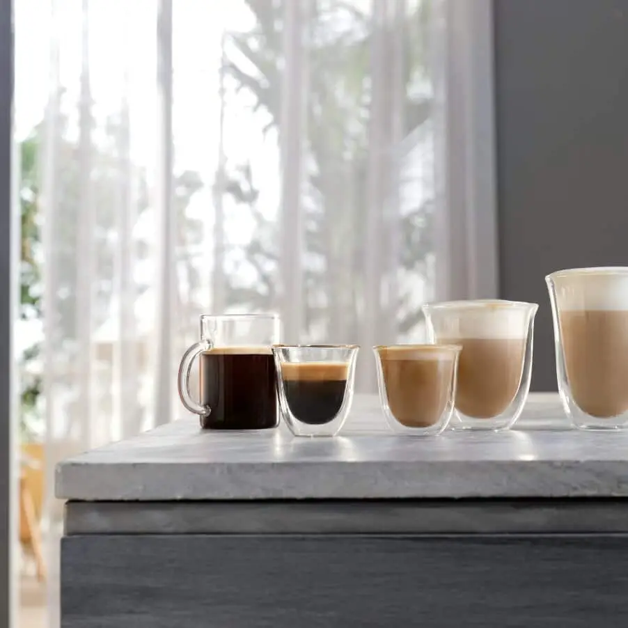 Abmessungen und Form der DeLonghi La Specialista Arte