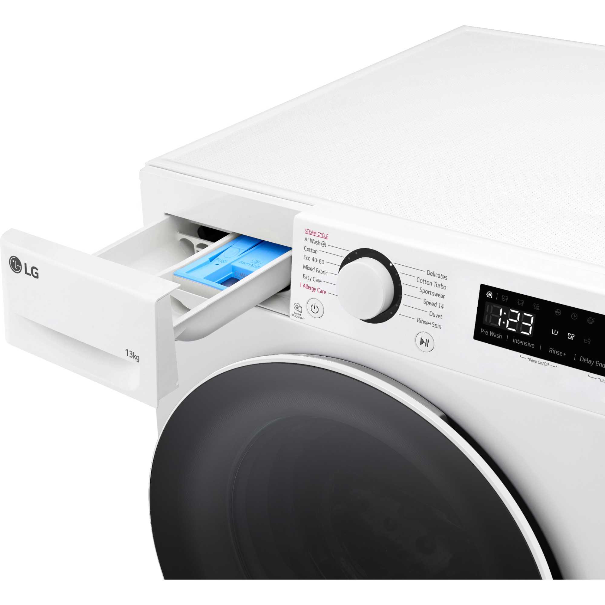 LG Waschmaschine mit 13 kg Kapazität