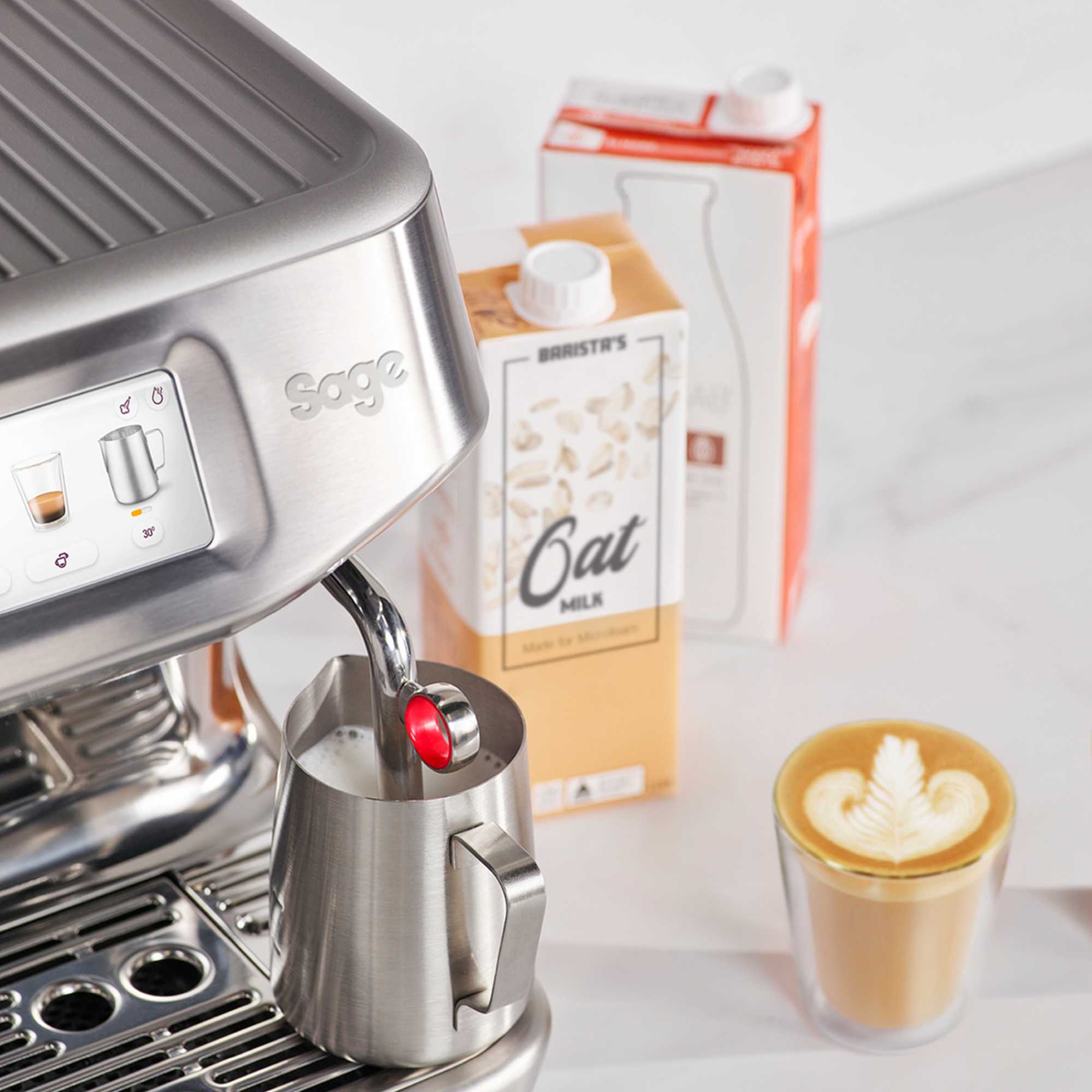 Sage the Barista Touch Impress in Edelstahl