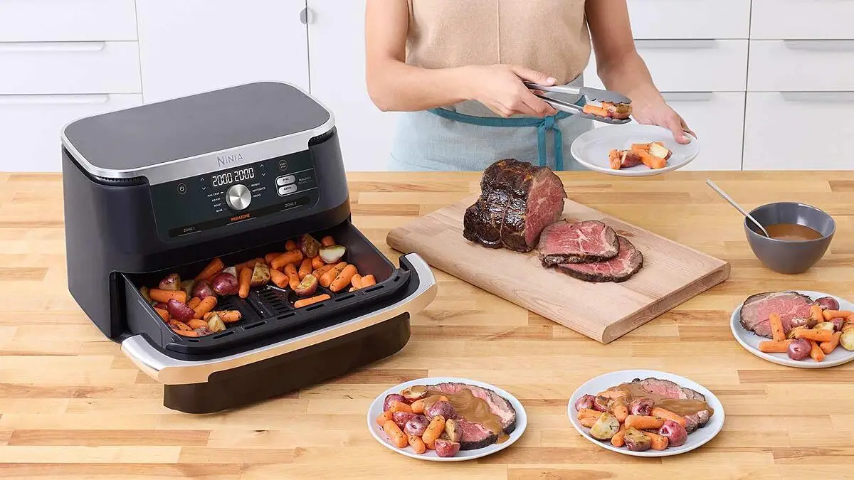 Ninja Foodi FlexDrawer Dual Air Fryer AF500UK in der Küche