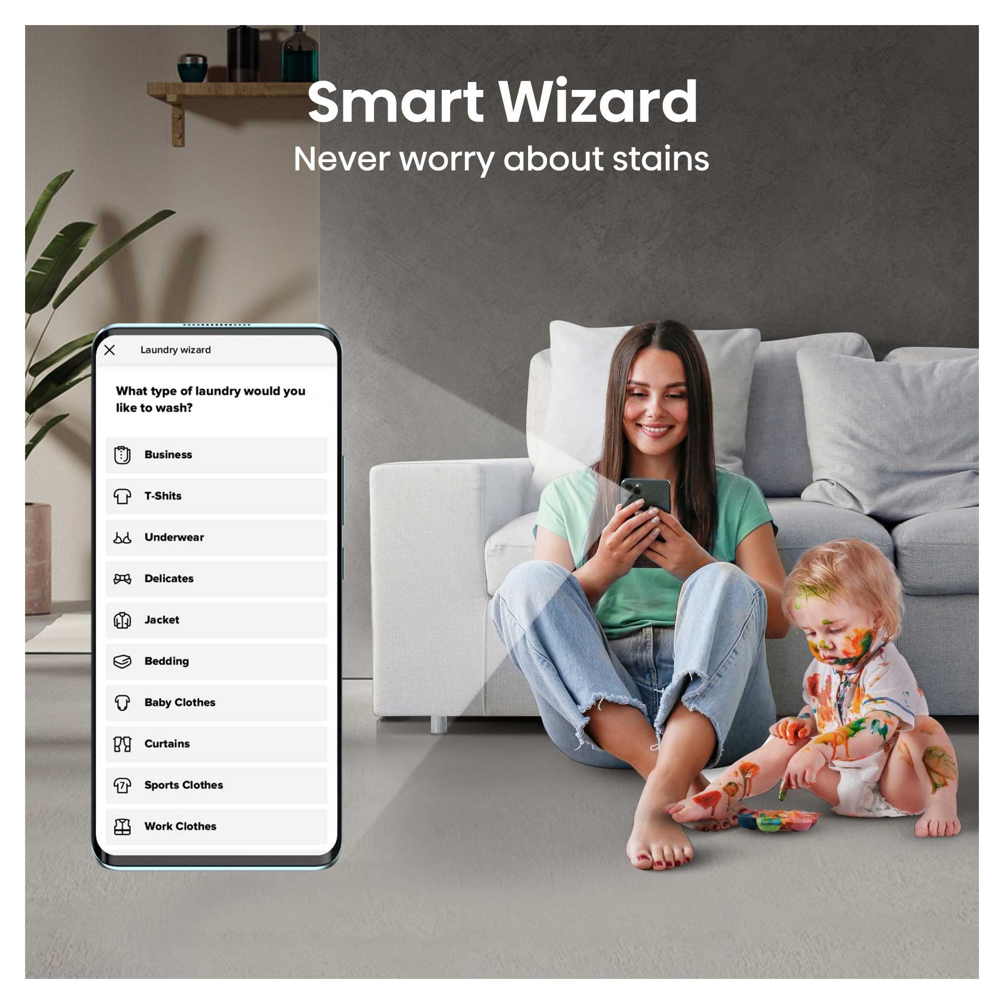 Hisense Smart Wizard Fleckenhilfe