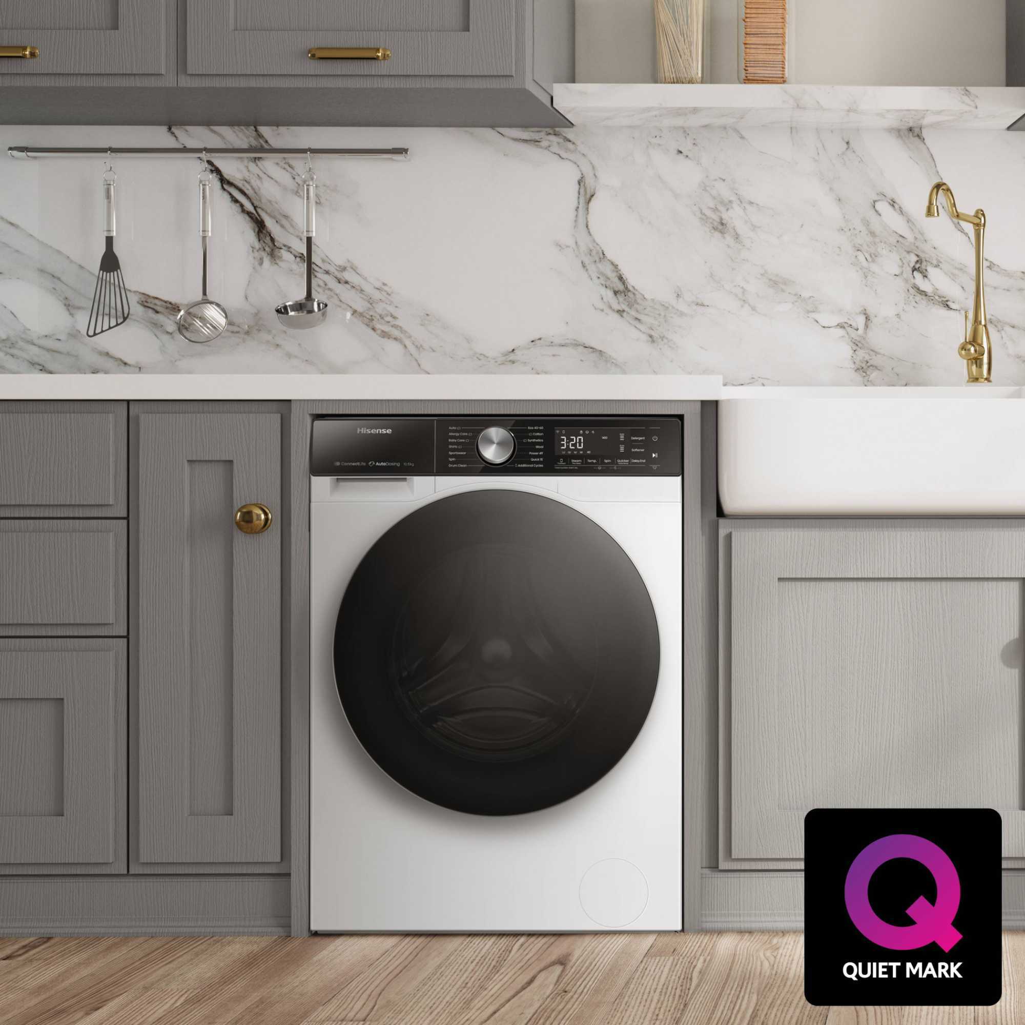 Hisense Waschmaschine Quiet Mark Design