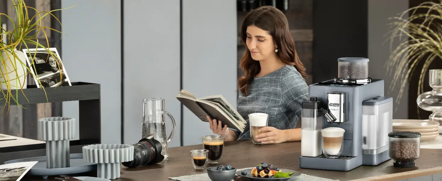 LatteCrema Hot Technology der DeLonghi Rivelia