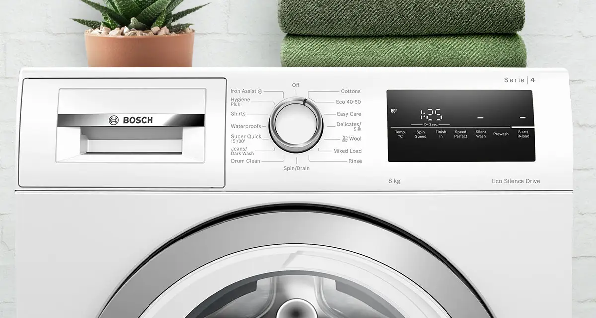 Bosch Serie 4 Waschmaschine im Alltag