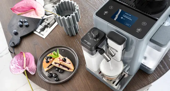 Getränkevielfalt der DeLonghi Rivelia Bean to Cup Kaffeemaschine