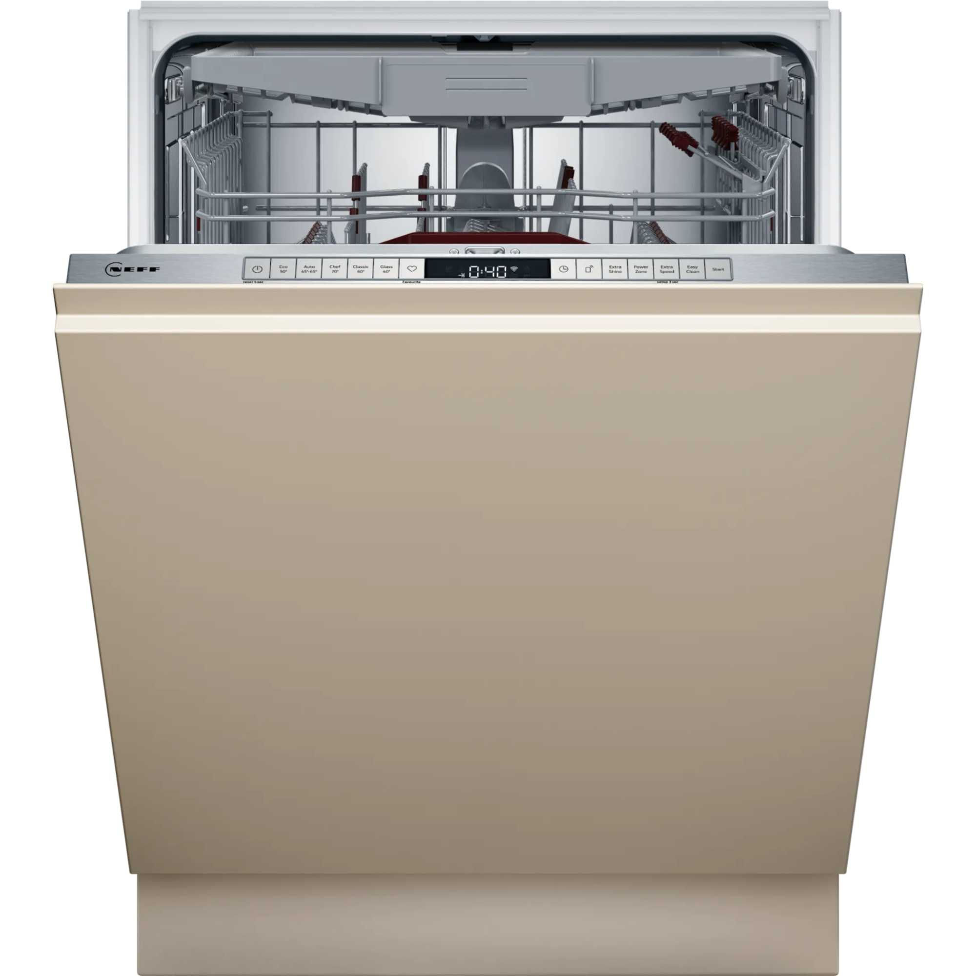 1 Neff S187ZCX03G 14 Place Setting Fully Integrated Dishwasher – Bild 1