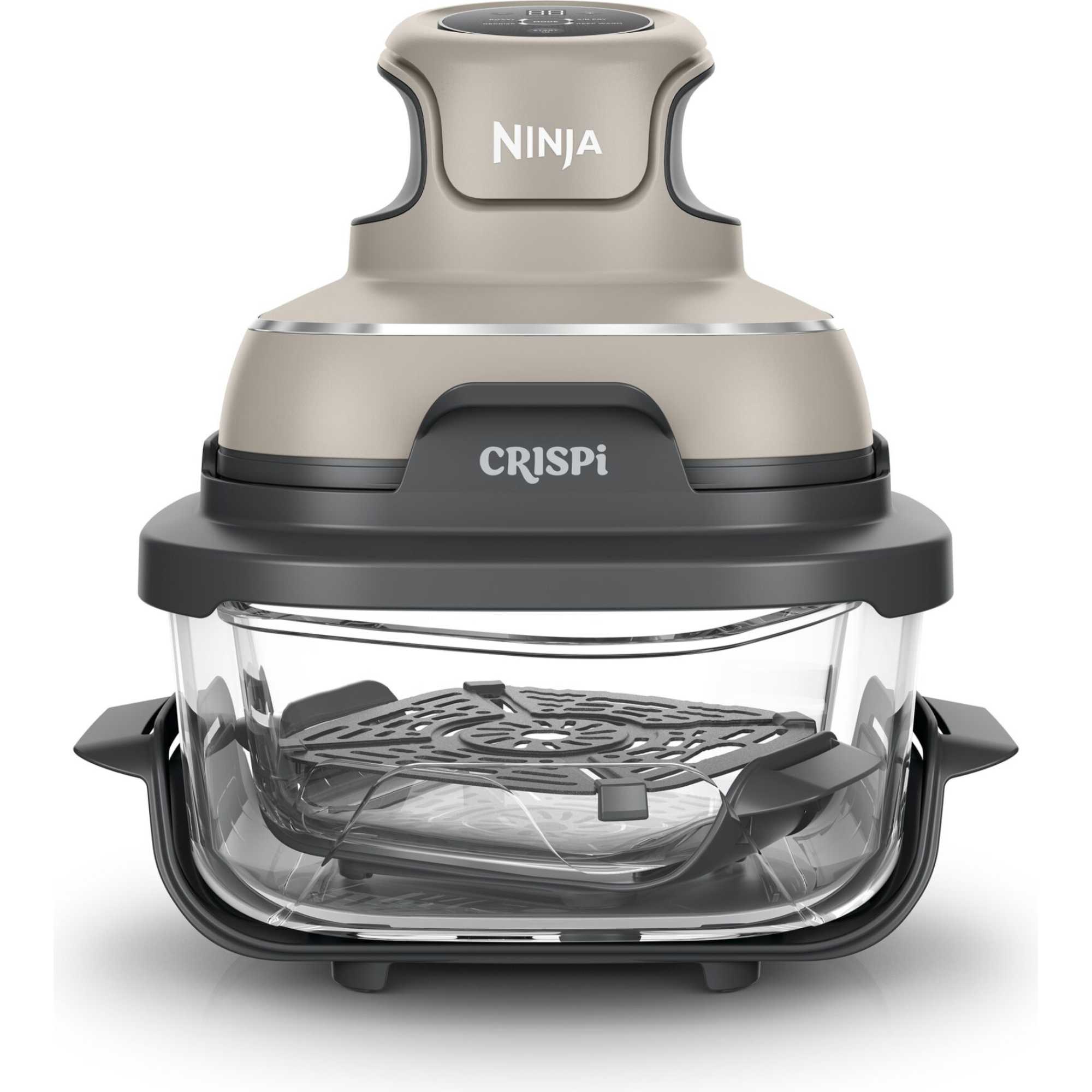-A Ninja FN101UKST CRISPi 4-in-1 Portable Glass Air Fryer – Bild 1
