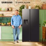 Samsung RS70F65QEFEU Bespoke AI Series 6 American Style 659l Total No Frost Smart Fridge Freezer - Black Doi – Bild 3