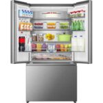 Hisense RF815N4SESE PureFlat American Style Kühl-Gefrierkombination – 634 L – Edelstahl – Bild 2