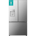 Hisense RF815N4SESE PureFlat American Style Kühl-Gefrierkombination – 634 L – Edelstahl