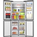 Hisense RQ5P470SAID American Style Cross Door Kühl-Gefrierkombination – 483 L – Inox – Bild 3