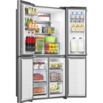 Hisense RQ5P470SAID American Style Cross Door Kühl-Gefrierkombination – 483 L – Inox – Bild 4