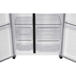 Indesit INGF 6441 XP4UK American Style 442l Total No Frost Fridge Freezer - Brushed Steel – Bild 5