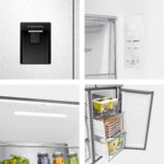 Hisense RQ5P470SMIE American Style 460l Total No Frost Smart Fridge Freezer - Inox – Bild 3