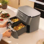 Ninja DZ300UK 6-in-1 Dual Zone 7.6L Air Fryer - Gun Metal Grey – Bild 6